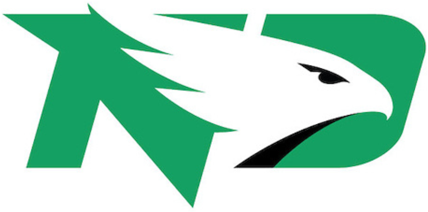 North Dakota Fighting Hawks decals